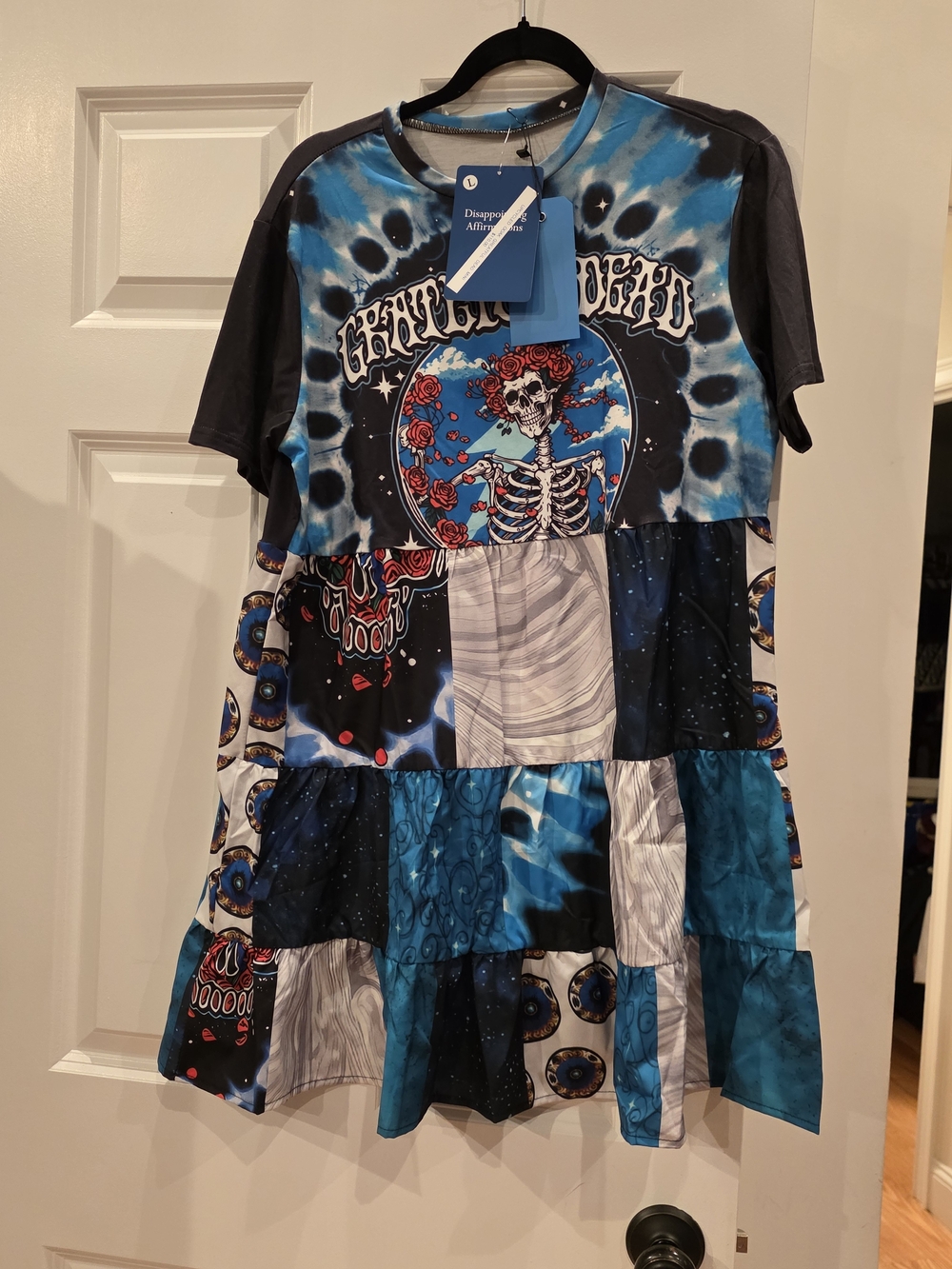 OOAK Grateful Dead Upcycled Dress